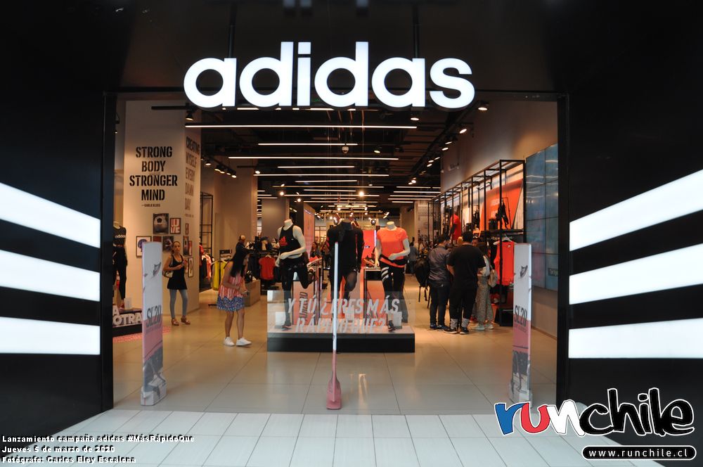adidas presento su nueva linea con las zapatillas SL20 y su campana Mas Rapido que www ichile.cl